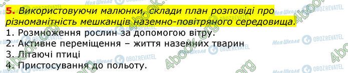 ГДЗ Природознавство 5 клас сторінка Стр.151 (5)